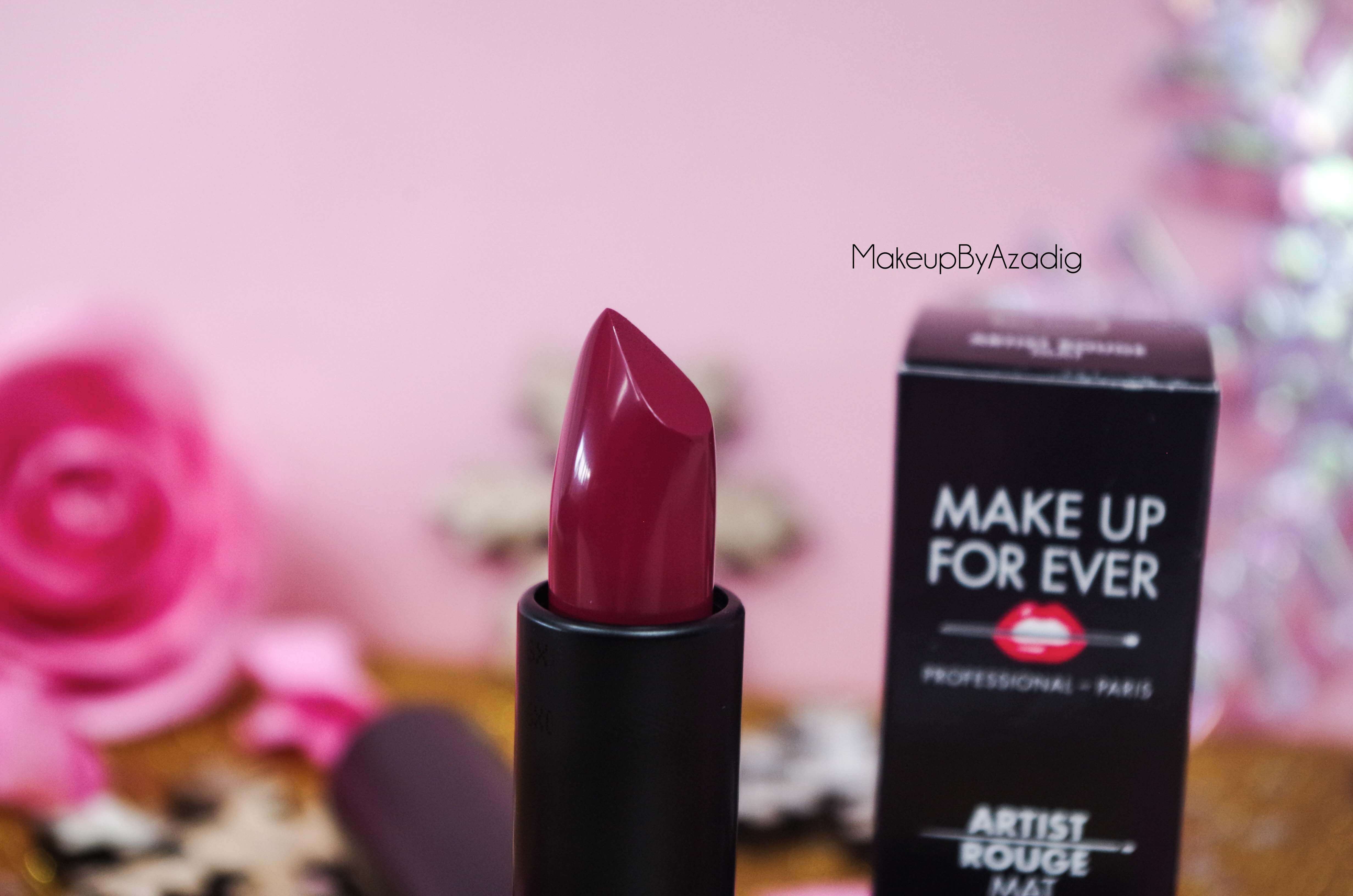 revue-artist-rouge-makeup-for-ever-rouge-levres-mat-sephora-prix-avis-review-m102-makeupbyazadig-raisin