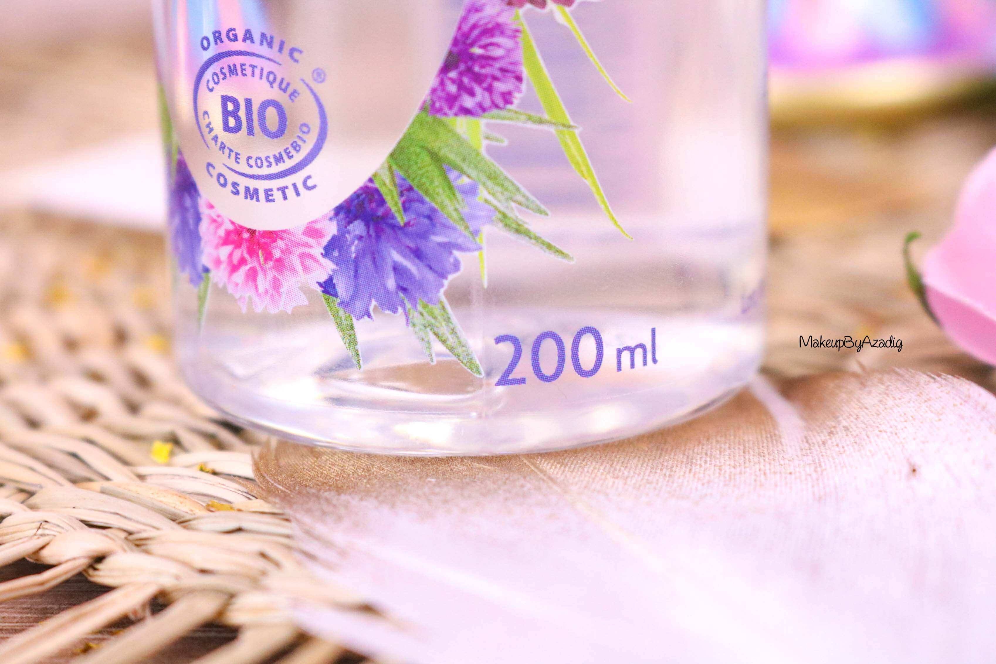 revue-eau-micellaire-peau-sensible-cosmetique-bio-fleurance-nature-makeupbyazadig-florale-bleuet-prix-avis-quantite