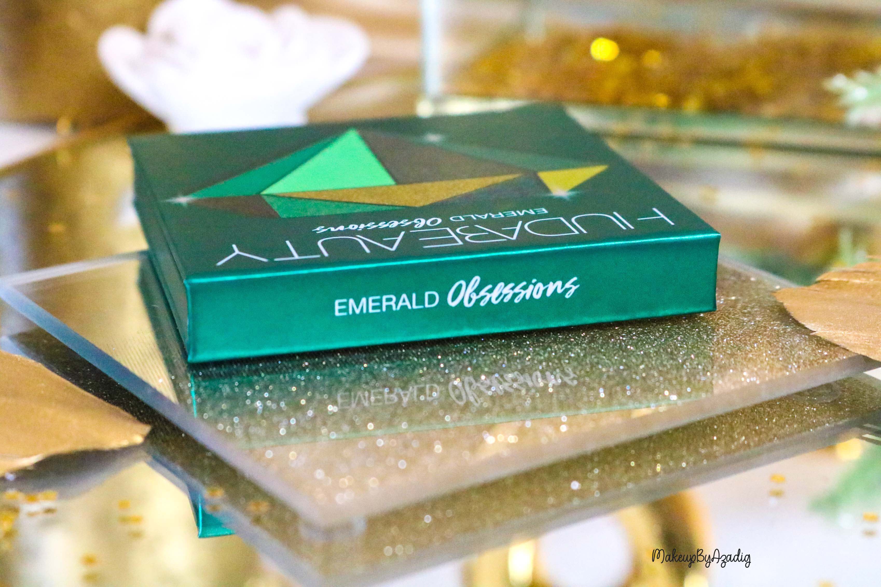 revue-review-palette-emerald-obsessions-huda-beauty-topaz-sapphire-avis-prix-swatch-makeupbyazadig-meilleure-packaging