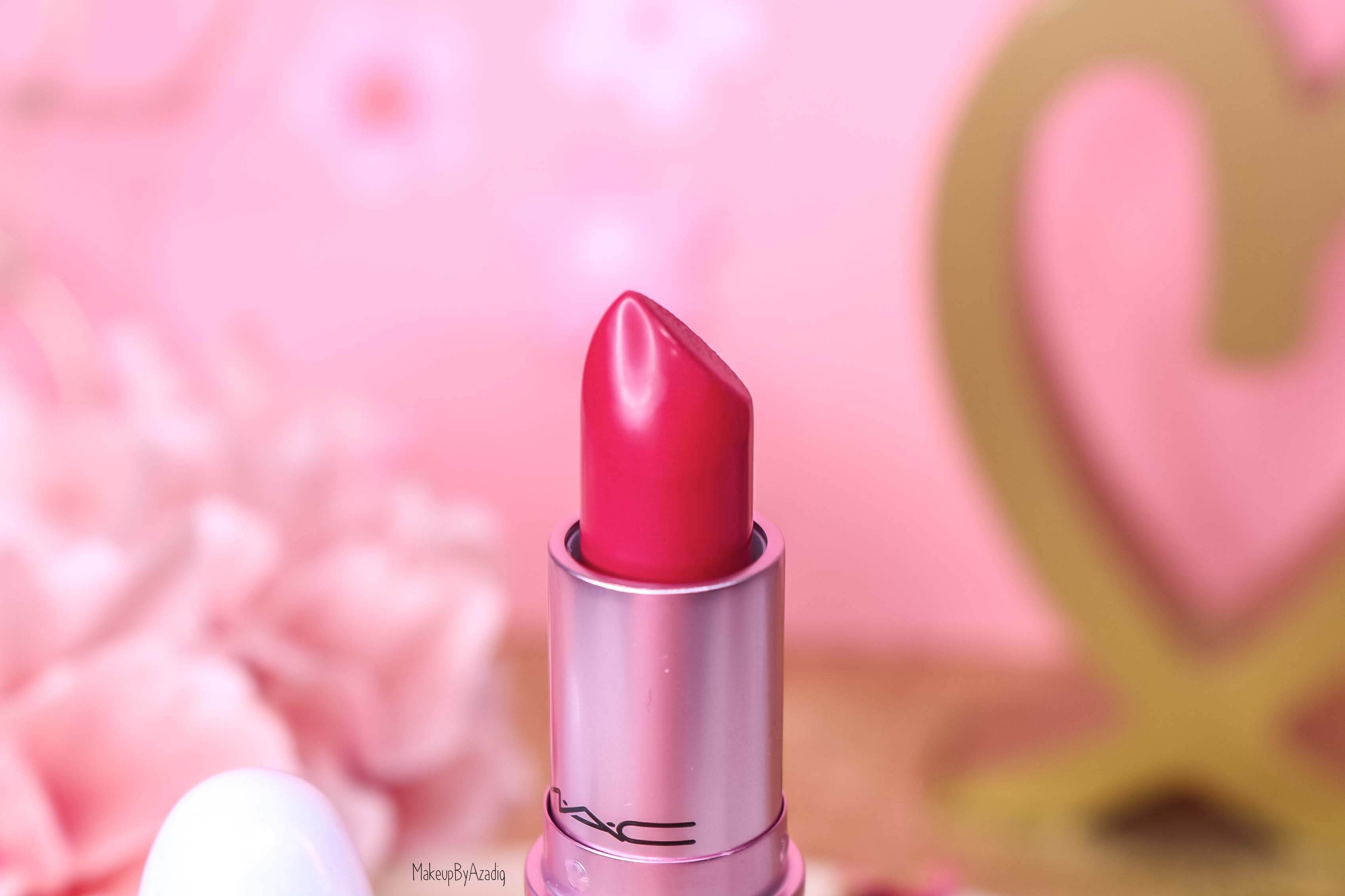 revue-rouge-a-levres-mac-cosmetics-collection-boom-boom-bloom-printemps-makeupbyazadig-avis-swatch-prix-france-pink