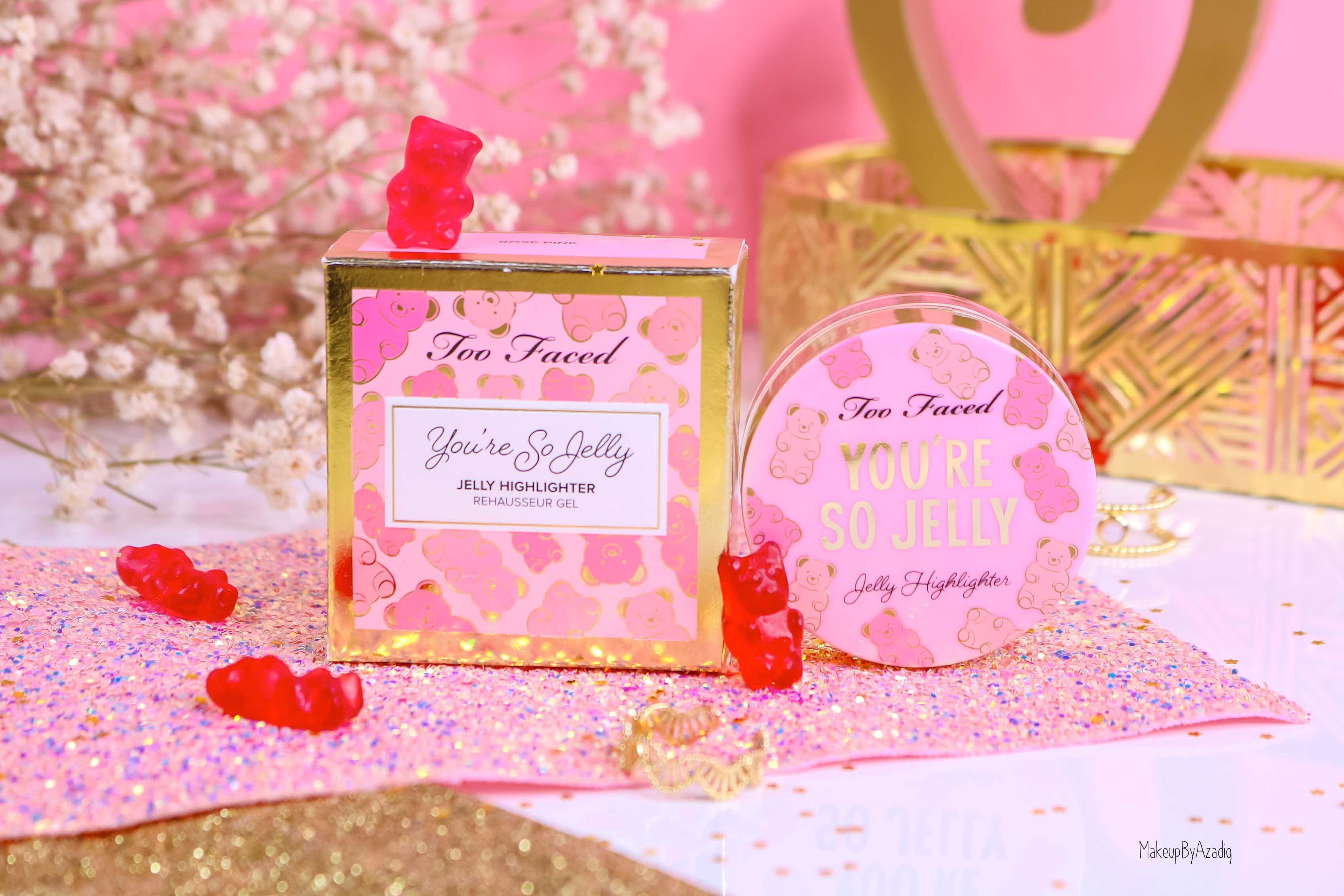 revue-highlighter-jelly-gel-rose-pink-too-faced-texture-cute-avis-prix-swatch-makeupbyazadig-sephora-france-miniature