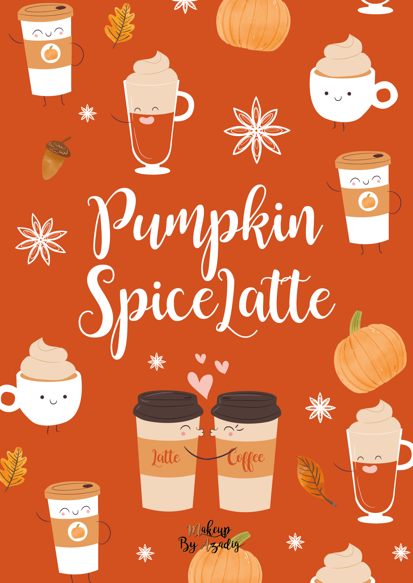 fond-decran-wallpaper-automne-leaves-autumn-pumpkin-spice-latte-starbucks-ipad-tablette-apple-makeupbyazadig-tendance