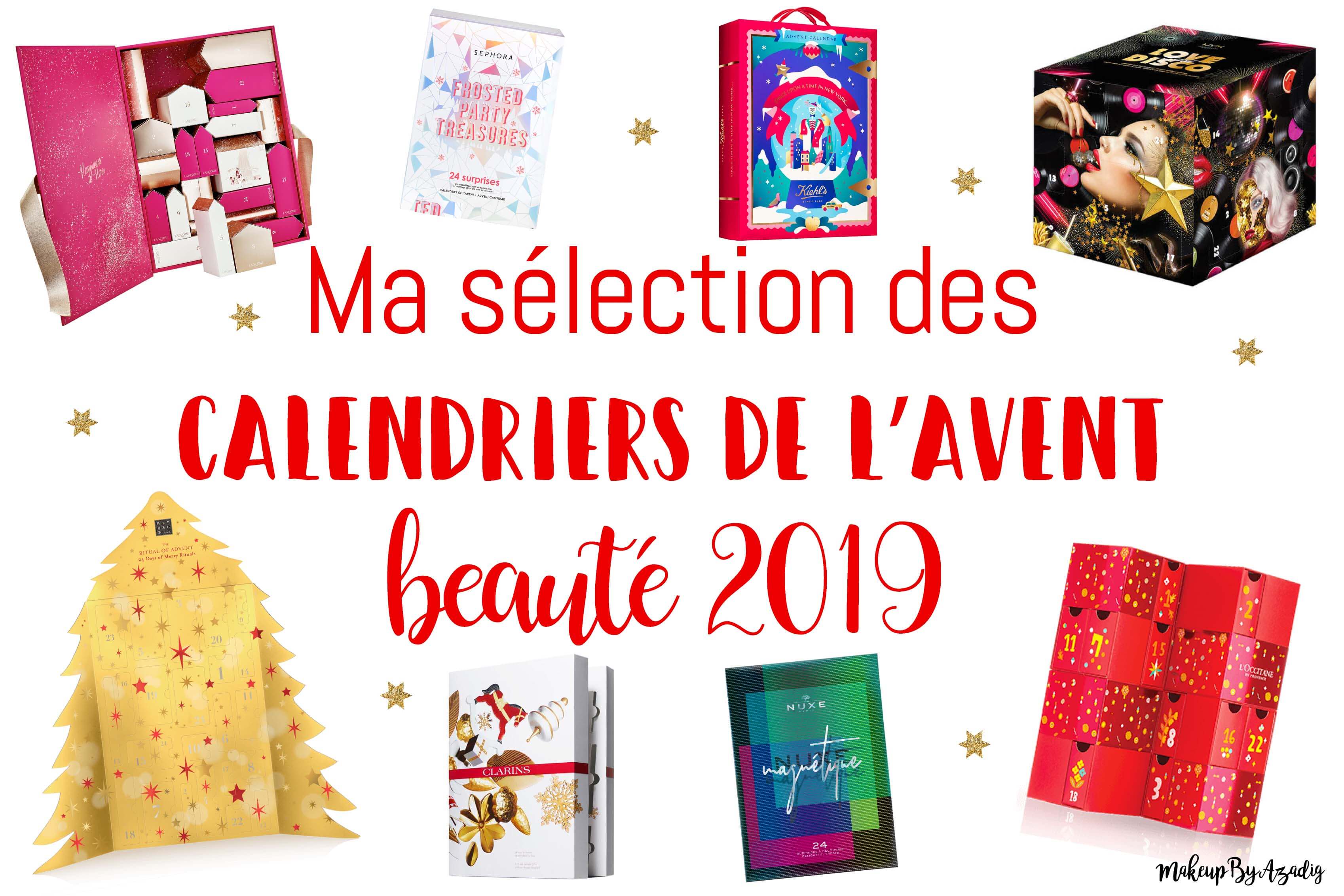 revue-liste-meilleurs-calendriers-avent-beaute-2019-makeupbyazadig-prix-avis-marques