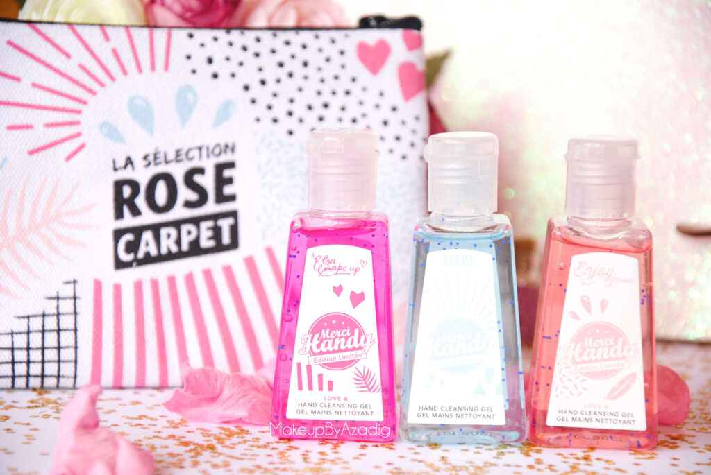Gels antibactériens |Merci Handy x Rose Carpet