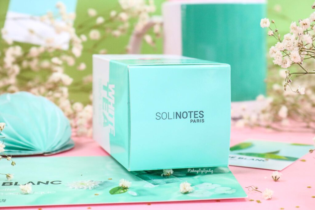 parfum « Thé Blanc » de Solinotes