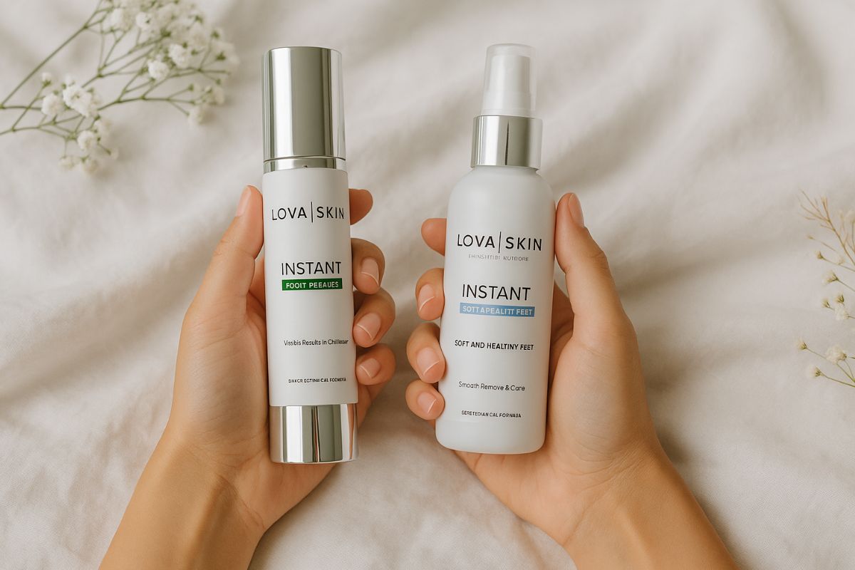 Peeling des pieds Lovaskin