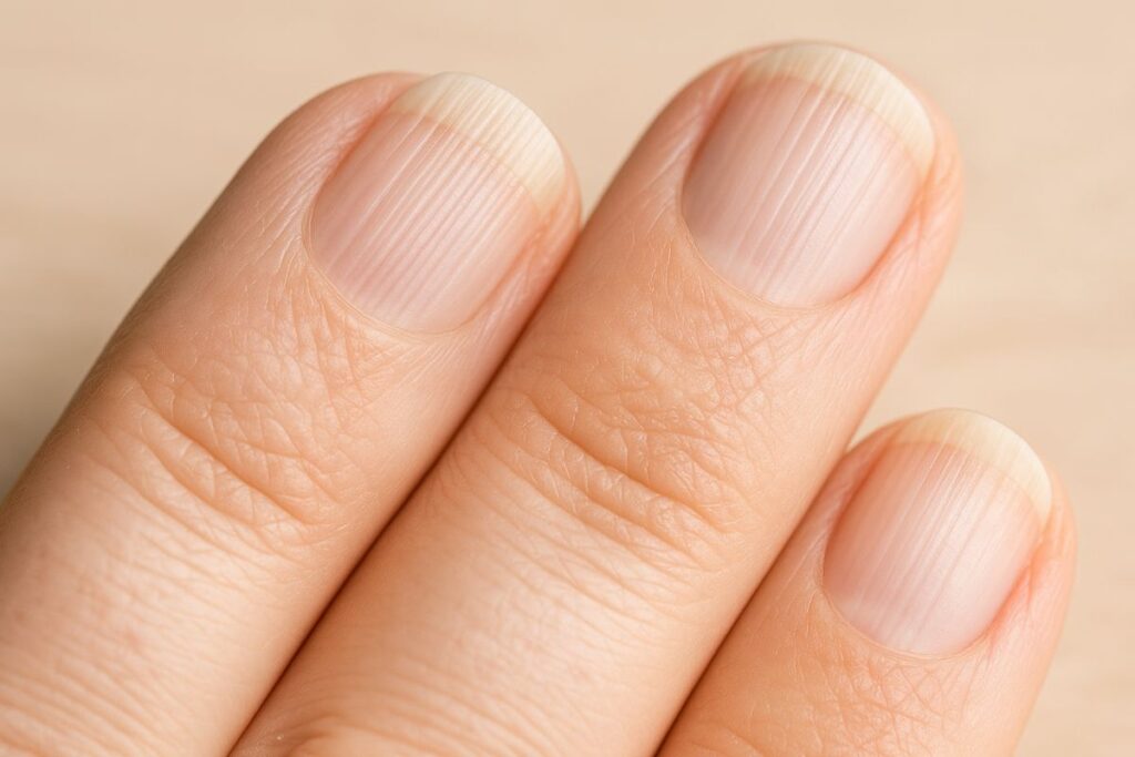 stries sur les ongles