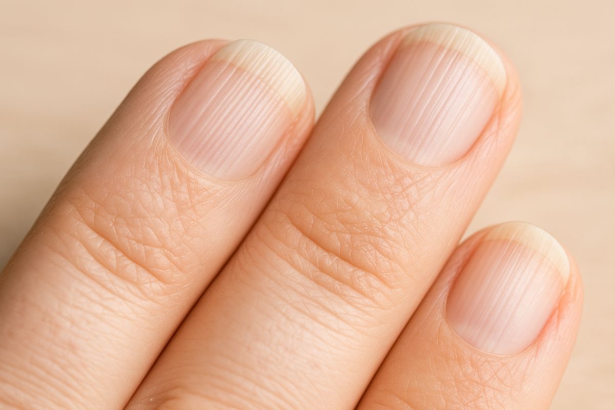 stries sur les ongles