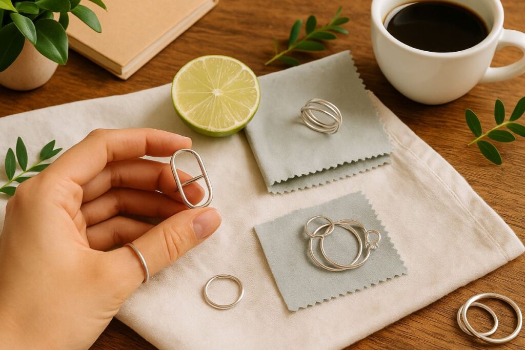 Nettoyer ses bijoux en argent